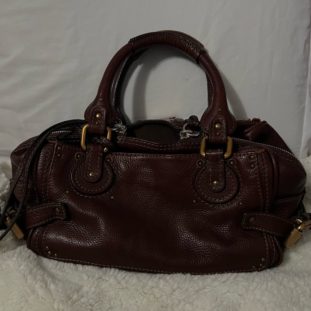 Vintage Chloe Paddington Dark Brown Bag - Picture 2 of 9
